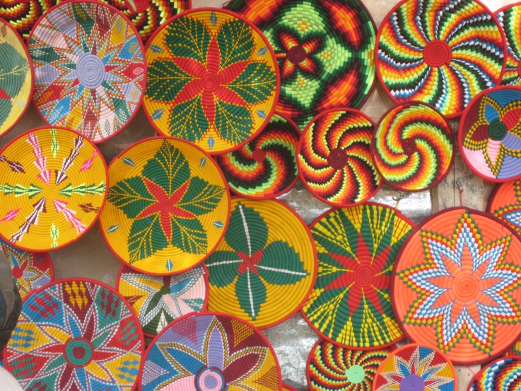 Colourful plates