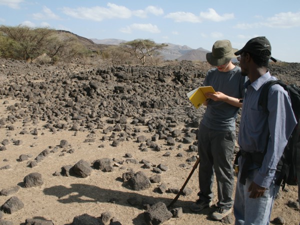 Taking notes in the field