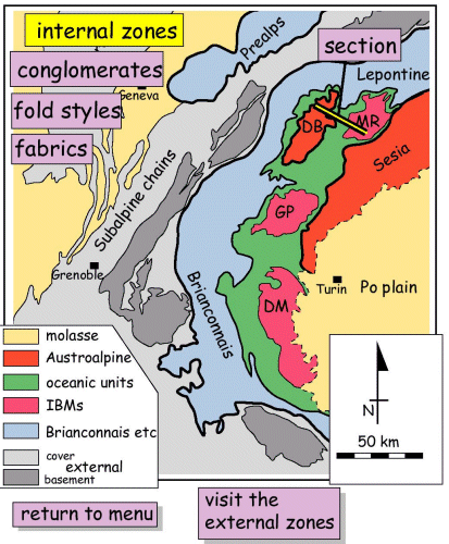 Internal zones